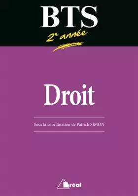 Couverture du produit · Droit BTS 2e année