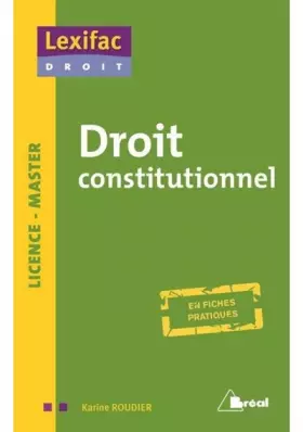 Couverture du produit · Droit constitutionnel