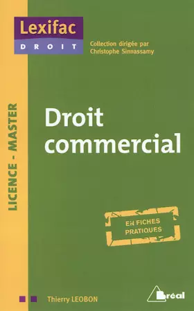 Couverture du produit · Droit commercial