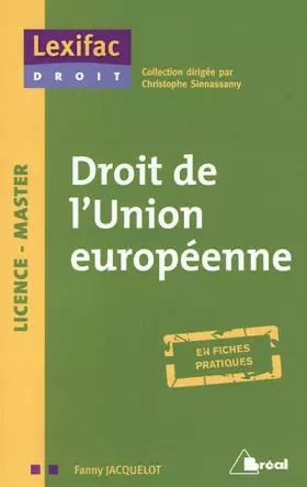 Couverture du produit · Droit de l'union européenne