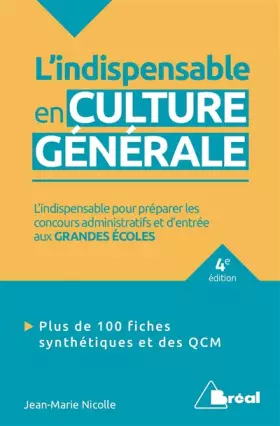 Couverture du produit · Indispensable en culture générale