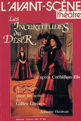 Couverture du produit · Les incertitudes du désir