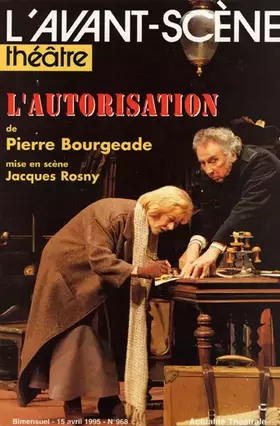 Couverture du produit · L' Autorisation