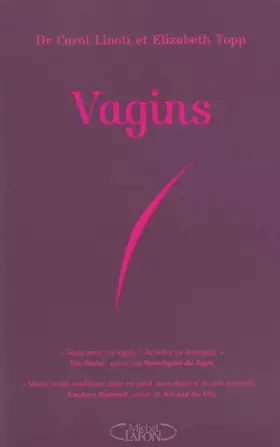 Couverture du produit · Vagins : Mode d'emploi
