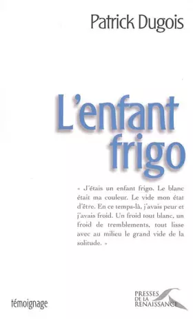 Couverture du produit · L'enfant frigo