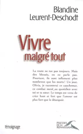 Couverture du produit · VIVRE MALGRE TOUT