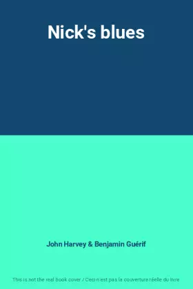 Couverture du produit · Nick's blues
