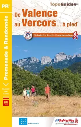 Couverture du produit · De Valence au Vercors... à pied: ref P264