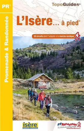 Couverture du produit · L'Isère à pied: ref D038