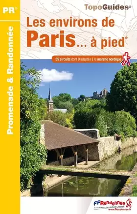Couverture du produit · Les environs de Paris à pied: réf. RE01