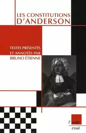 Couverture du produit · Les Constitutions d'Anderson