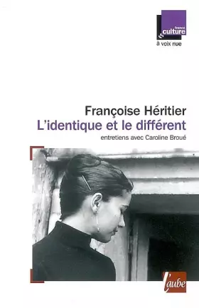 Couverture du produit · L'identique et le différent