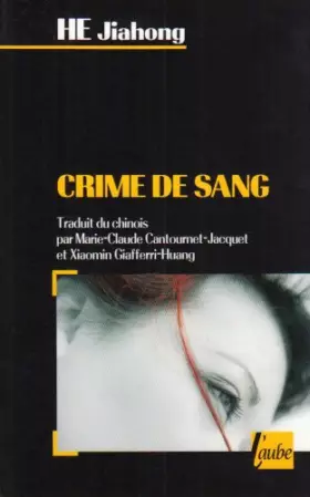 Couverture du produit · Crime de sang