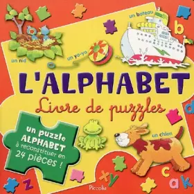 Couverture du produit · L'alphabet livre de puzzles