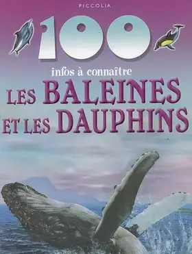 Couverture du produit · 100 Infos a Connaitre / Baleines et Dauphins