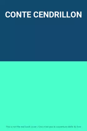 Couverture du produit · CONTE CENDRILLON