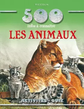 Couverture du produit · Les animaux