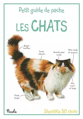 Couverture du produit · LES CHATS - PETIT GUIDE DE POCHE