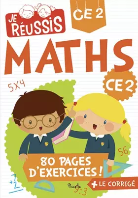 Couverture du produit · Je réussis mathématiques CE2