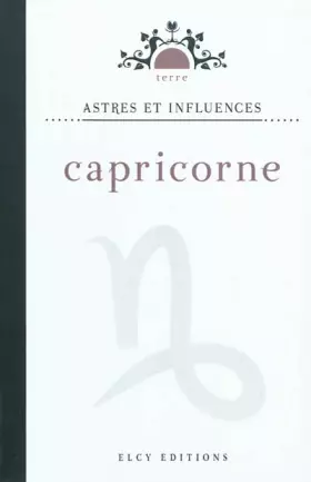 Couverture du produit · Capricorne