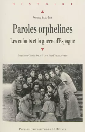 Couverture du produit · PAROLES ORPHELINES