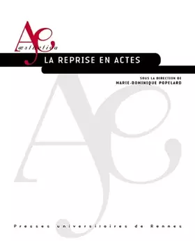 Couverture du produit · La reprise en actes