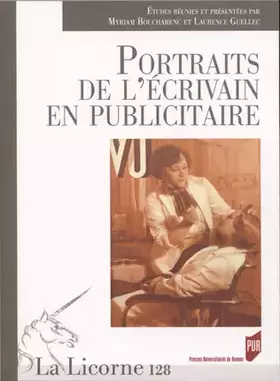 Couverture du produit · Portraits de l'écrivain en publicitaire