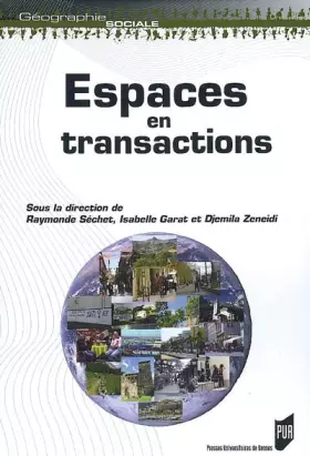 Couverture du produit · Espaces en transactions