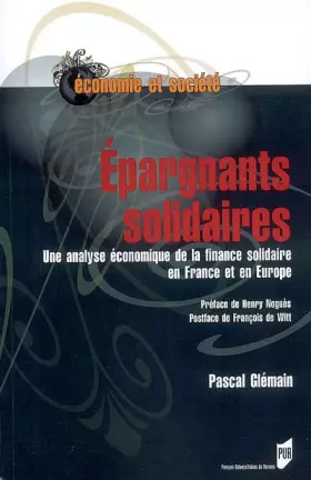 Couverture du produit · EPARGNANTS SOLIDAIRES