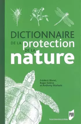 Couverture du produit · Dictionnaire de la protection de la nature