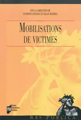 Couverture du produit · MOBILISATION DES VICTIMES
