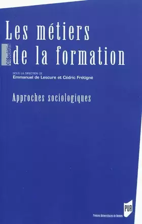 Couverture du produit · METIERS DE LA FORMATION
