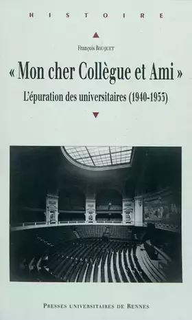 Couverture du produit · MON CHER COLLEGUE ET AMI