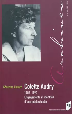 Couverture du produit · COLETTE AUDRY 1906 1990