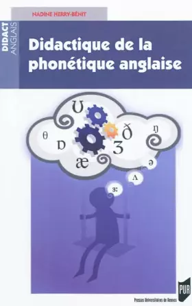 Couverture du produit · DidactIQUE DE LA PHONETIQUE ANGLAISE