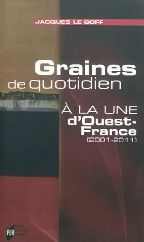 Couverture du produit · GRAINES DE QUOTIDIEN