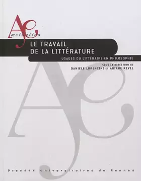Couverture du produit · TRAVAIL DE LA LITTERATURE