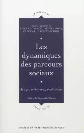 Couverture du produit · DYNAMIQUES DES PARCOURS SOCIAUX