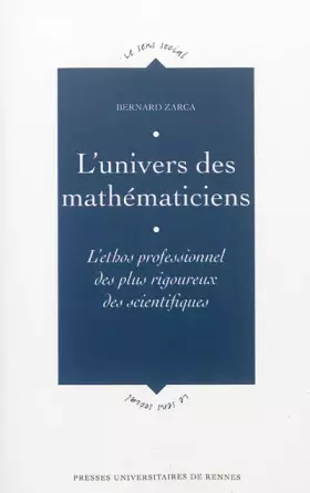 Couverture du produit · UNIVERS DES MATHEMATICIENS