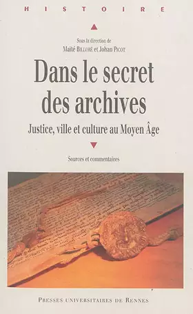 Couverture du produit · DANS LE SECRET DES ARCHIVES