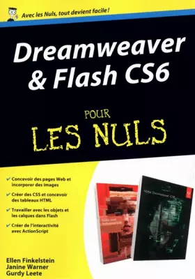 Couverture du produit · Dreamweaver et Flash CS6 Megapoche Pour les nuls