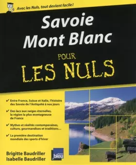 Couverture du produit · Savoie - Mont Blanc pour les Nuls