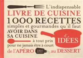 Couverture du produit · INDISPENSABLE LIVRE DE CUISINE