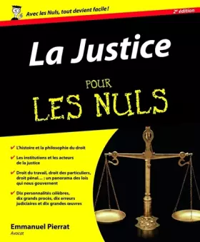 Couverture du produit · La Justice pour les Nuls, 2e