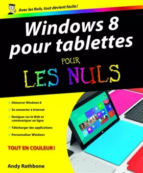 Couverture du produit · Windows 8 pour tablettes pour les Nuls