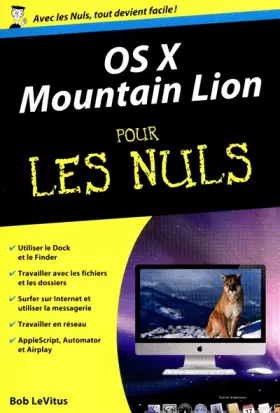Couverture du produit · Mac OS X Mountain Lion Poche Pour les Nuls