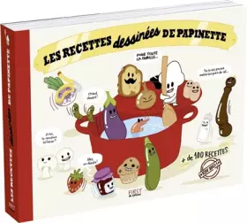 Couverture du produit · RECETTES DESSINEES PAPINETTE