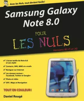Couverture du produit · Samsung Galaxy Note 8.0 pour les Nuls