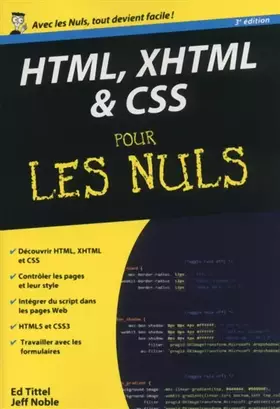 Couverture du produit · HTML, XHTML et CSS poche pour les Nuls 3e édition