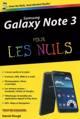 Couverture du produit · Samsung Galaxy Note 3 Poche Pour les Nuls